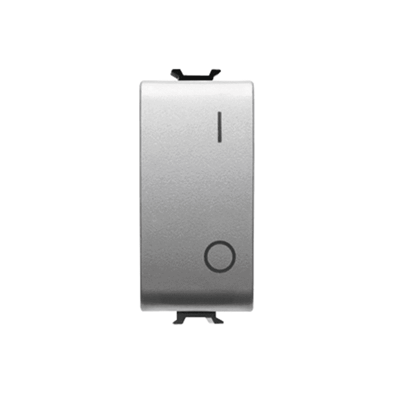 Interruttore Bipolare 16A Titanio GW14004