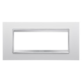 Placca Lux Bianco Latte 6 Posti GW16206TB