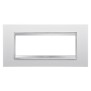Placca Lux Bianco Latte 6 Posti GW16206TB