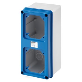 Cassetta con 2 Flange da Parete IP67 GW66741N