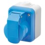 Presa Industriale da Parete 2P+T 16A 230V IP44 GW26222