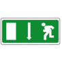 Pittogramma Uscita di Emergenza Beghelli 11595