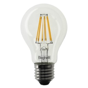 Lampada a Led Vintage 7W Attacco E27 Luce Calda 2700° 60x105mm Zafiro Beghelli 56402