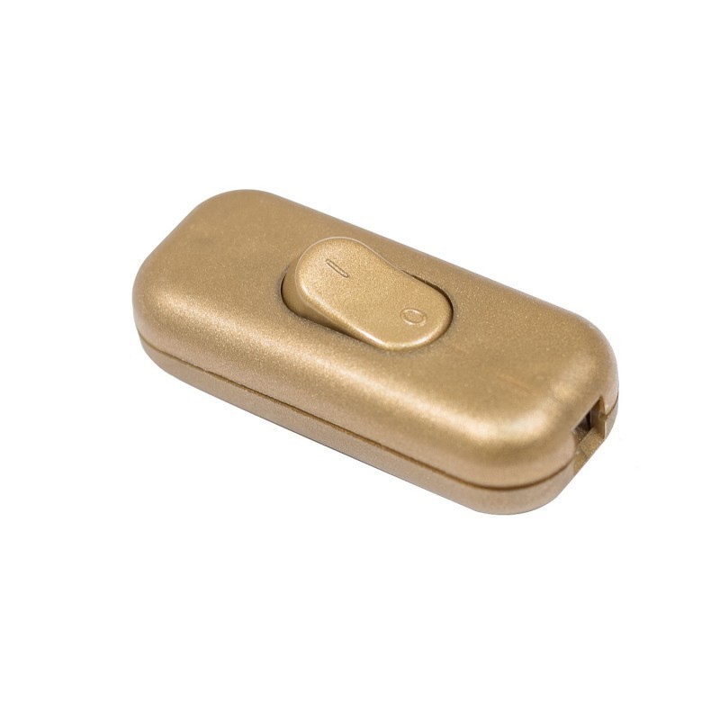 INTERRUTTORE PER LUME A BILANCIERE ORO N910/OR