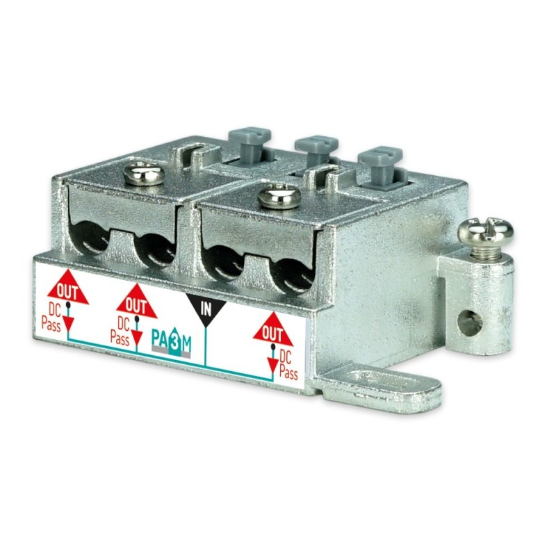 Partitore 5 Uscite a morsetto e molla di tenuta centrale Fracarro PA5M