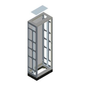 Quadro in metallo ALPHA800 IP55 senza porta 200x90x40 8GK24207KK34