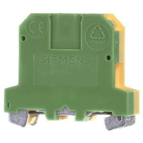 Morsetto Unipolare Giallo Verde da Quadro 35MMQ Siemens 8WA10111PM00