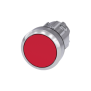 Pulsante Piatto Rosso Siemens 3SU10500AB200AA0