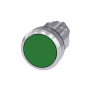 Pulsante Piatto Verde Siemens 3SU10500AB400AA0