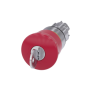 Pulsante a Fungo di Emergenza Rosso a Chiave Siemens 3SU10501HF200AA0
