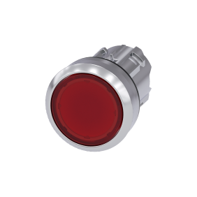 Pulsante Luminoso Piatto Rosso Siemens 3SU10510AB200AA0
