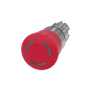 Pulsante Luminoso di Emergenza a Fungo con Rotazione Siemens 3SU10511HB200AA0