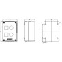 Pulsantiera in Plastica 2 Fori Vuota Siemens 3SU18020AA000AB1