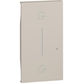 Cover Illuminabile Sabbia per Comando Scenario Entra e Esci Wireless Bticino Living Now KM40M2