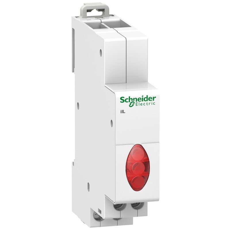 Lampada Spia 1 Modulo 230V 3 LED Rossa Schneider A9E18327
