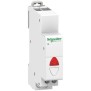 Lampada Spia 1 Modulo 110-230V Rossa LED Schneider A9E18320