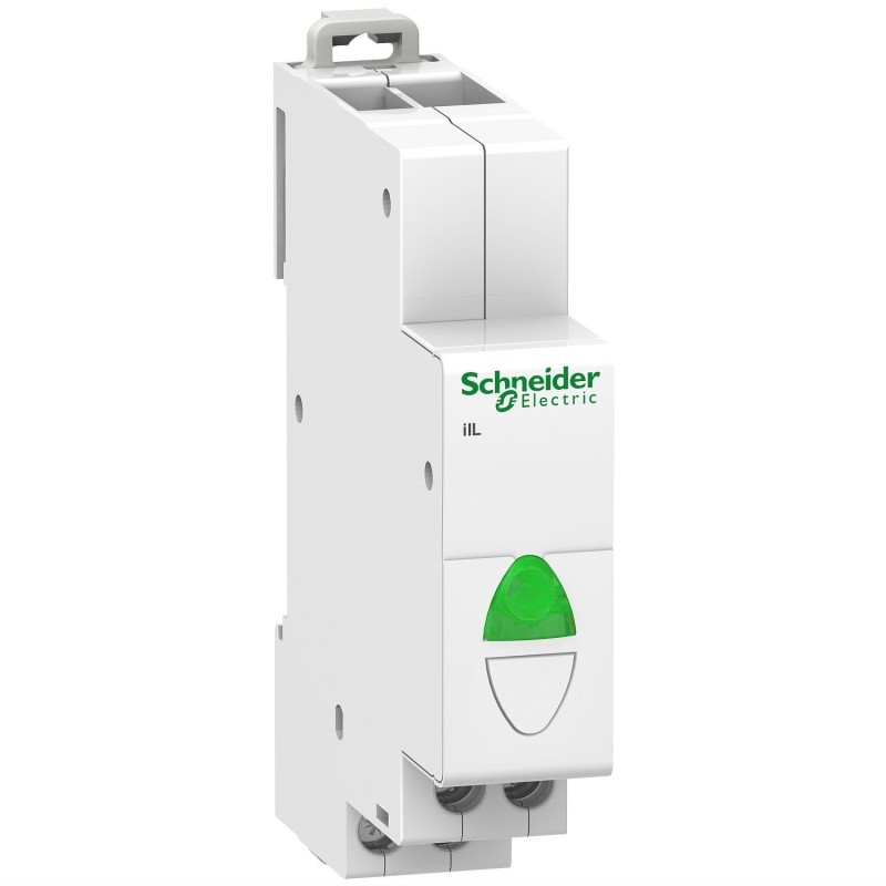 Lampada Spia 1 Modulo 110-230V verde LED Schneider A9E18321