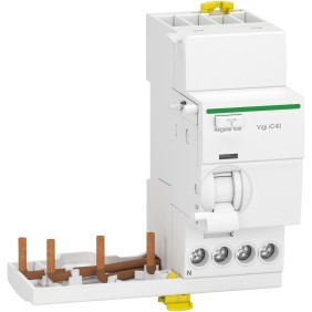 Blocco differenziale 3 Poli+N 25A 30MA AC  2 Moduli Schneider A9Y82725
