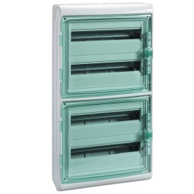 Centralino a Parete 72 Moduli IP65 Porta Trasparente Schneider 10346