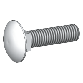 Vite a Testa Piatta Quadrata per Guida DIN 603 M10x45 Siemens 8PQ95000BA16