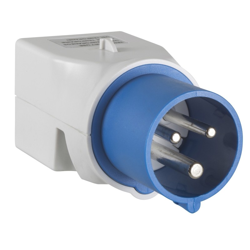 Adattatore IC 2P+T 16A 230V UNEL/Bipasso Schneider PKZA207