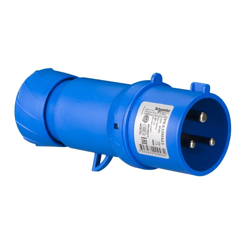 Spina Mobile CEE 2P+T 220V 32A IP44 Schneider PKX32M423