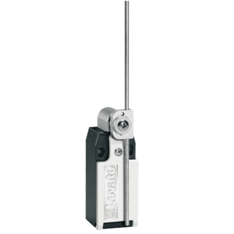 Finecorsa Serie K a Leva con Asta Regolabile 1NA+1NC e Custodia in Plastica Lovato KBL1S11