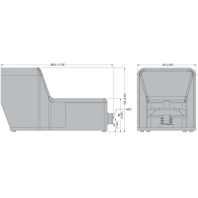 Interruttore a Pedale Serie K Esecuzione Chiusa Lento 1NA+1NC e Custodia in Plastica Lovato KG200L11