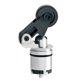 Testa a Leva con Rotella Centrale in Plastica per Finecorsa Lovato KXAC1