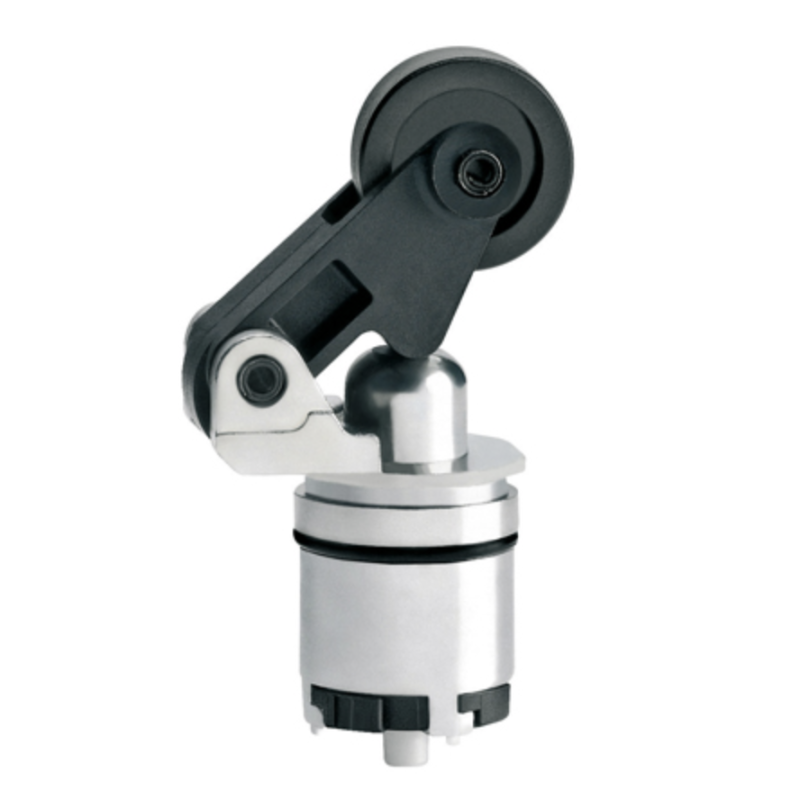 Testa a Leva con Rotella Centrale in Plastica per Finecorsa Lovato KXAC1