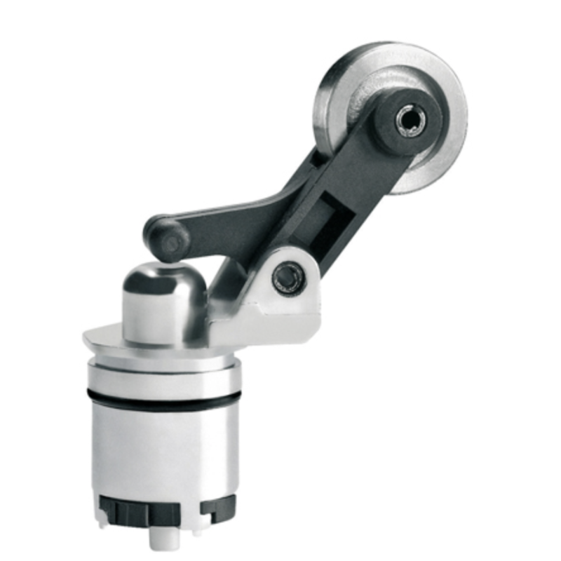 Testa a Leva con Rotella Laterale in Metallo per Finecorsa Lovato KXAD2