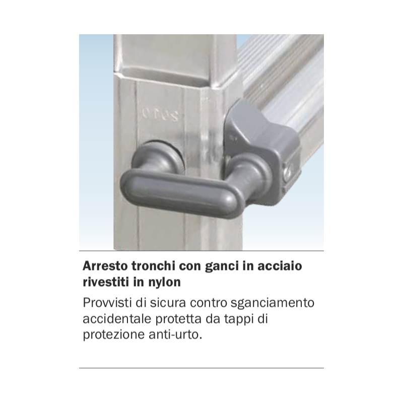 Scala Telescopica 8+8 Gradini in Alluminio Frigerio SCA 1970/16