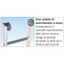 Scala Multiuso 3 Tronchi in Alluminio e Base Stabilizzatrice Frigerio SCA 3047Z/10