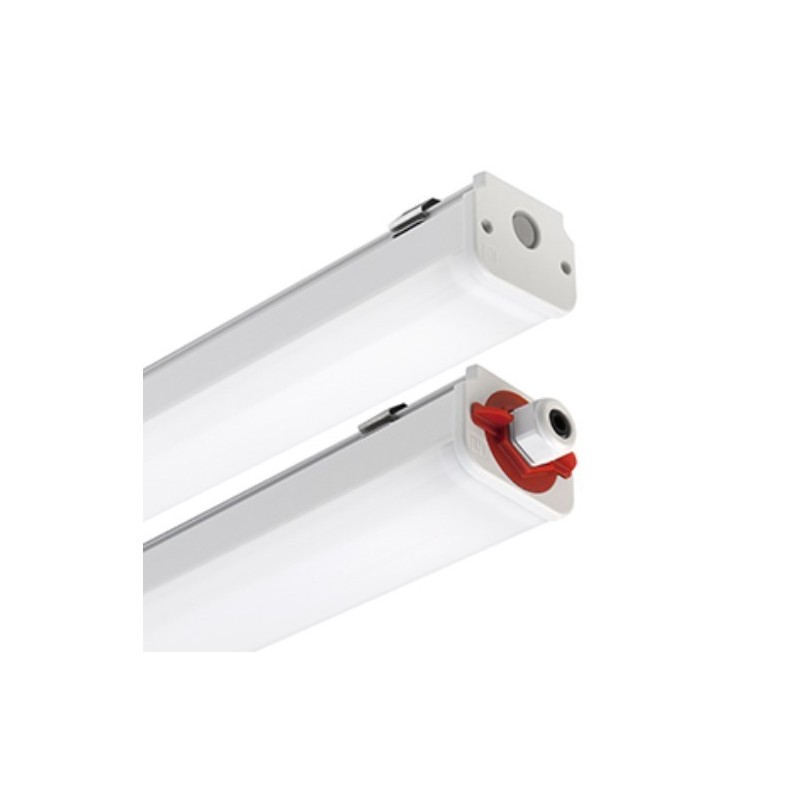 Plafoniera stagna 60 cm 18W luce 4000K Copmpleta di Led Prisma Norma+ 305948