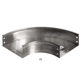Curva Piana a 90 Gradi 150X80 Zincata Sati 1040203