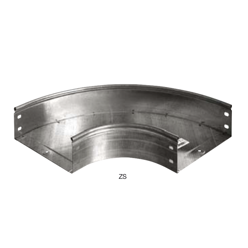 Curva Piana a 90 Gradi 300X80 Zincata Sati 1040205