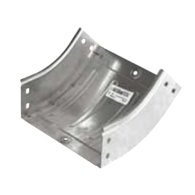 Curva in Salita 45 Gradi 100X80 Zincata Sati 1041202