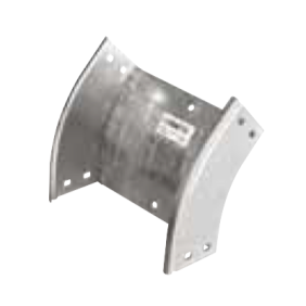 Curva in Discesa 45 Gradi 80X80 Zincata Sati 1041501