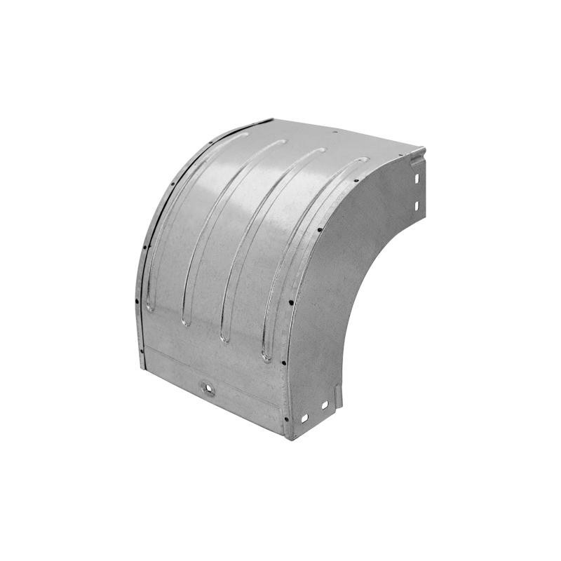 Curva in Discesa 90 Gradi con Inversione di Piano 80X80 Zincata Sati 1041801