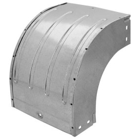 Curva in Discesa 90 Gradi Inversione di Piano 100X80 Zincata Sati 1041802