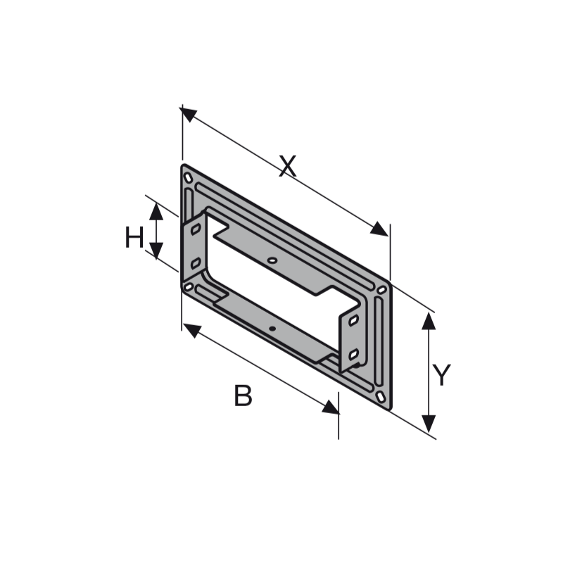 Flangia di Raccordo 150X80 Zincata Sati 1043303