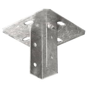 Supporto a Soffitto Semplice Zincato Sati 2030051