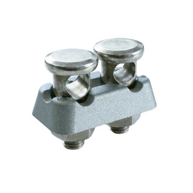 Morsetto Doppio per Dispersore a Croce Sati 3110252