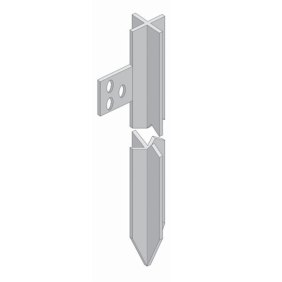 Dispersore a Croce 1MT Zincato Sati 3010001