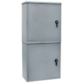 Armadio in vetroresina doppio scomparto 1130x540X305 OEC AREA-BS