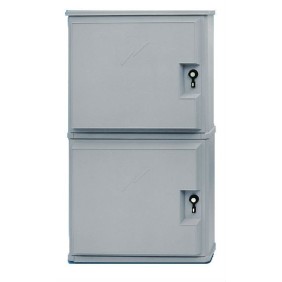 Armadio in vetroresina doppio scomparto 1284x714X271 OEC AREC-SS