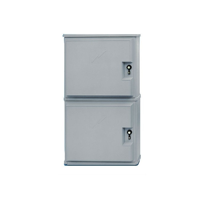 Armadio in vetroresina doppio scomparto 1284x714X271 OEC AREC-SS