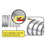 Guaina Metallica PN16 D.15,5mm Euro 2000 DMC 216