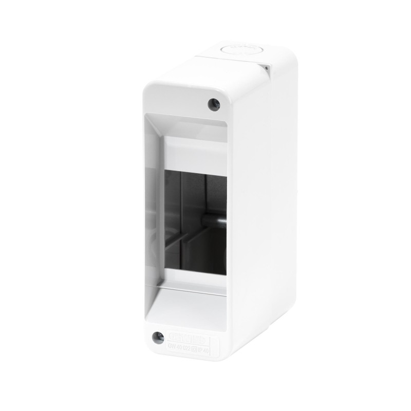Centralino 2 moduli da parete IP40 Senza porta Gewiss GW40022