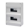 Centralino 24 moduli da parete IP40 Senza porta Gewiss GW40030